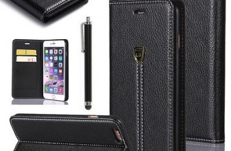 Hot Item Luxury Magnetic Flip PU Leather Wallet Card Case Stand Cover For DooGee