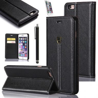 Hot Item Luxury Magnetic Flip PU Leather Wallet Card Case Stand Cover For DooGee